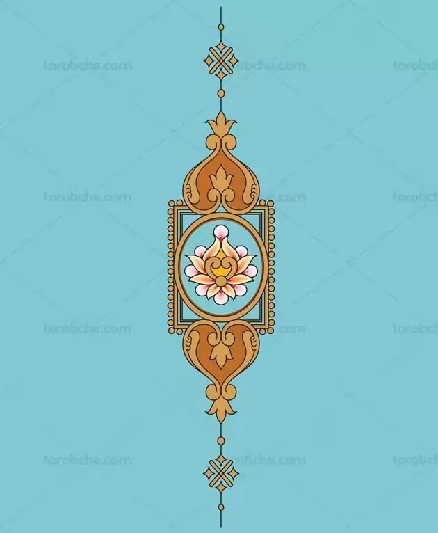 وکتور نشان اسلیمی 36 - گرافیک با طعم تربچه