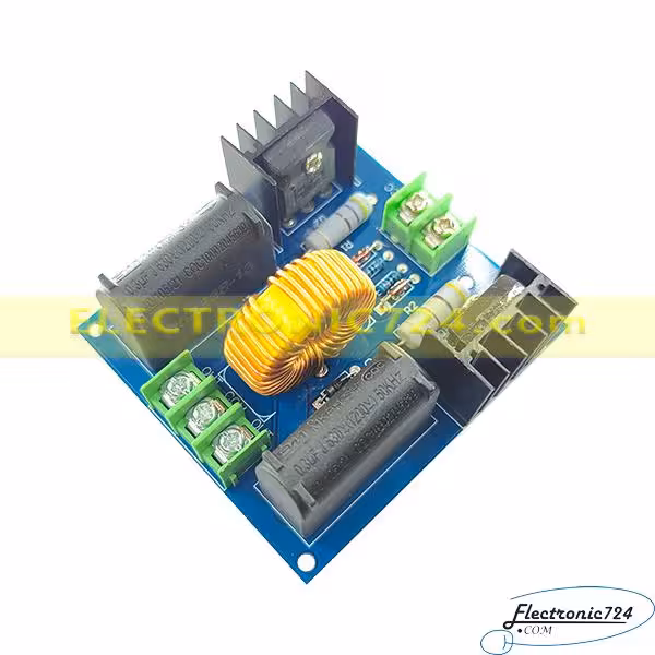 ماژول کوره القایی بدون کویل ZVS Induction Heater Blue