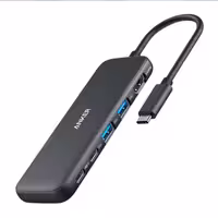 هاب 5 پورت انکر مدل Anker 332 USB-C A8355 Hub