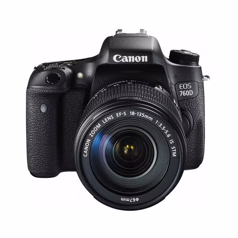 دوربین عکاسی کانن Canon 760D با لنز 135-18 IS STM
