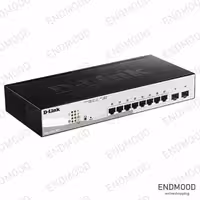 سوئیچ شبکه 10پورت گیگابیتی دی لینک D-LINK DGS-1210-10P