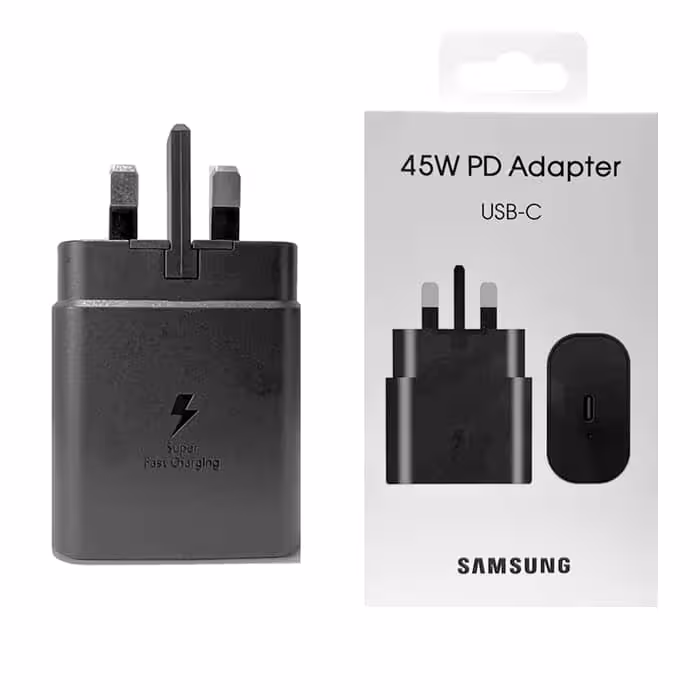 شارژر  سوپر فست SAMSUNG 45W پک جدید های کپی