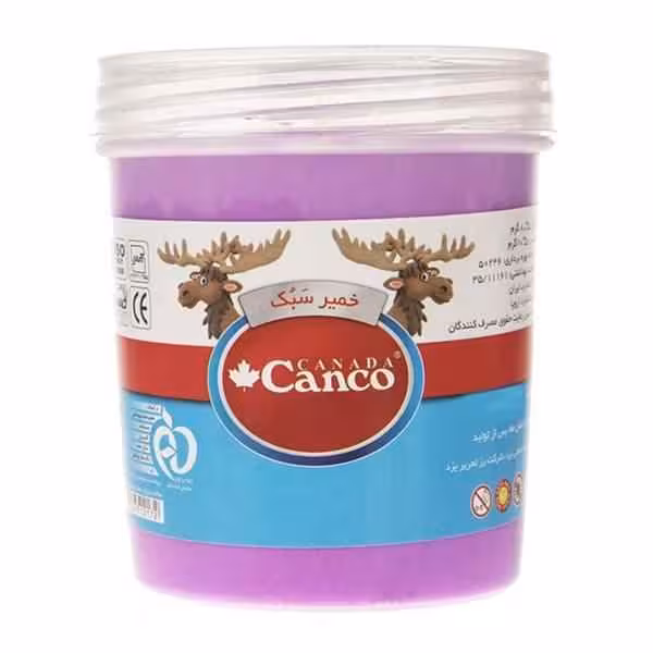 خمیربازی سبک بنفش220گرم کنکو