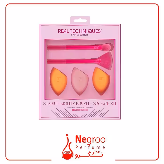 ست براش و پد ریل تکنیک 5 عددی Starlite Night