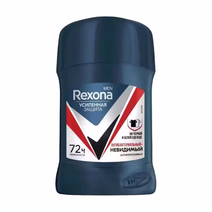 مشخصات، خرید و قیمت استیک ضد تعریق مردانه رکسونا مدل Antibacterial-Invisible حجم 50 میل ⭐️ ویان مارکت