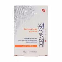 صابون گوگرد 9 درصد درموسیس مناسب پوست چرب وزن 100 گرم