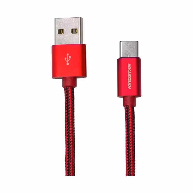 کابل تبدیل USB به USB-C کینگ استار مدل K25 C به طول 1.0 متر