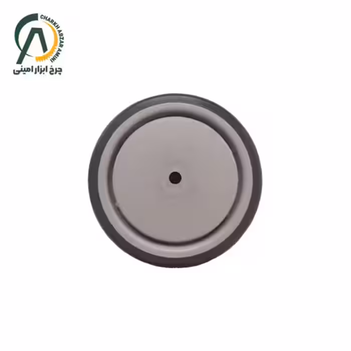 چرخ تک فروشگاهی PVC بلبرینگی B قطر 75 میلی متر