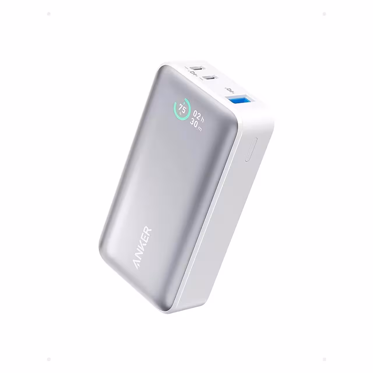 پاوربانک (PD و فست شارژ) Anker 30W 10000mAh مدل A1256 - سفید