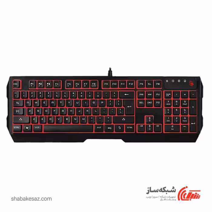 قیمت و فروش کیبورد ای فورتک گیمینگ باسیم A4tech bloody Q135 - شبکه ساز