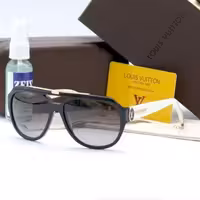 عینک آفتابی لوکس و کمیاب خلبانی مردانه ال وی LV UV400 Z2902