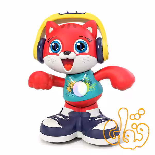 گربه رقاص موزیکال هولی تویز Dancing Cat E721