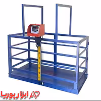 باسکول 3 تن دام کش نیکو 4 لودسل کفی قفس دار