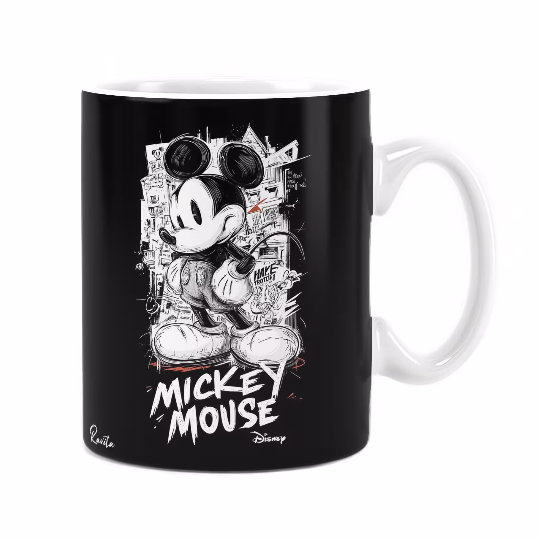 ماگ راویتا طرح میکی ماوس - Mickey Mouse کد 3705