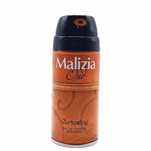 اسپری بدن مردانه مالیزیا مدل Curiosity _ حجم150ml