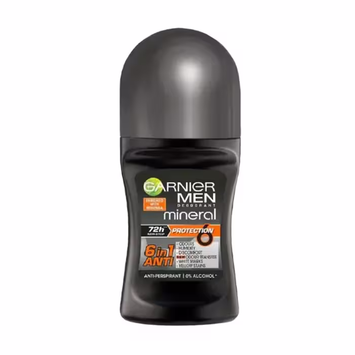 رول ضد تعریق دئودورانت مردانه گارنیر مدل Mineral Protection حجم 50 میل