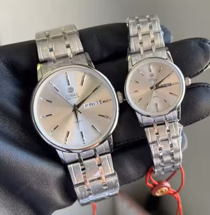 ساعت مچی ست مردانه و زنانه کوبل COBEL اورجینال مدل CB6388-1