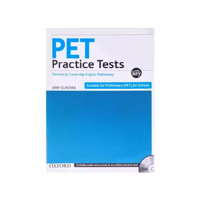 کتاب PET Practice Tests پت پرکتیس تست