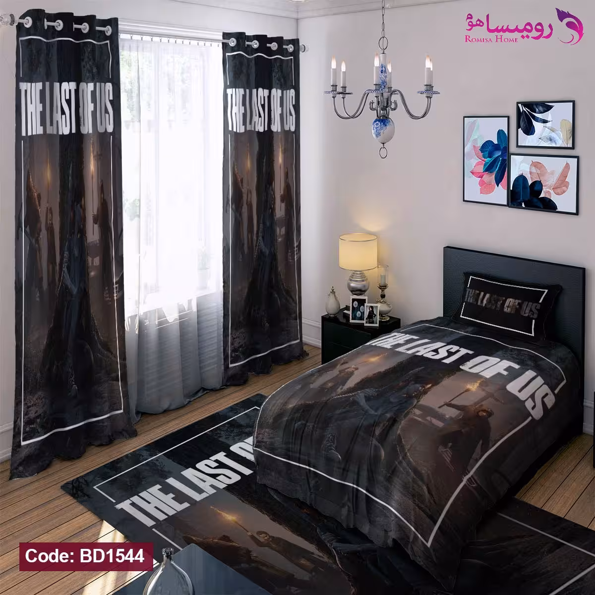 قیمت و خرید روتختی طرح LAST OF US برند دکو کد BD1544