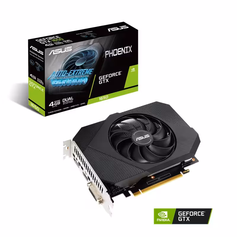 کارت گرافیک ایسوس مدل GTX1650-4GD6-PH