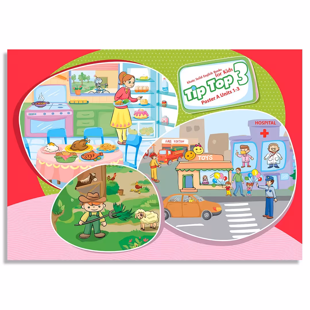 کتاب Tip Top 3 Posters