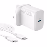 شارژر دیواری 20 وات انکر مدل B2347K21 به همراه کابل Type-C به Type-C به طول 1.5 متر