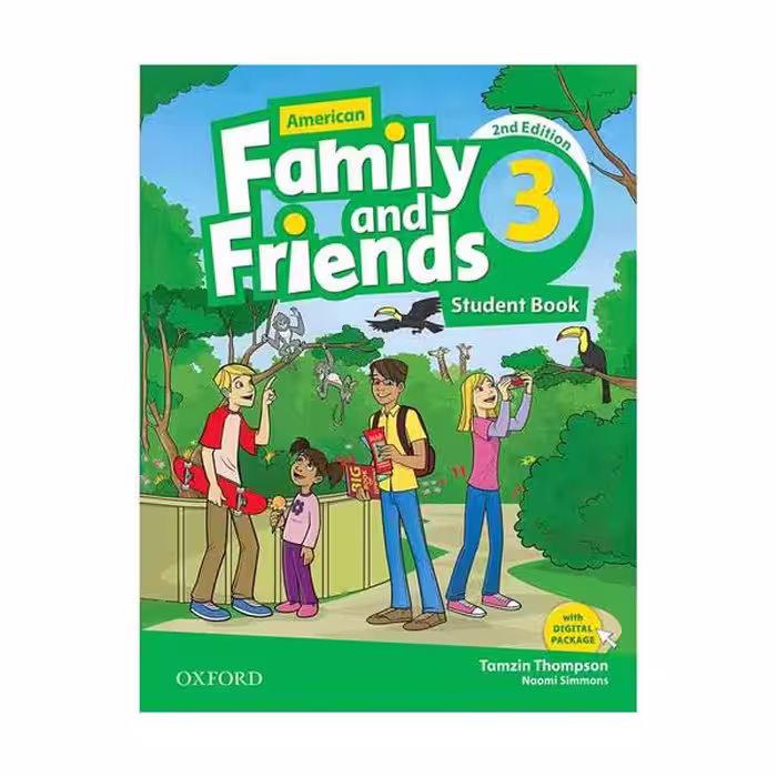 کتاب Family and Friends 3 و کتاب کار