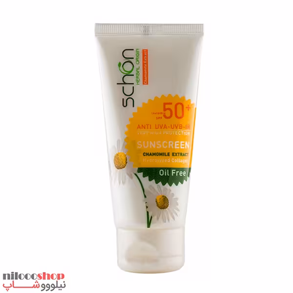 کرم ضد آفتاب شون بی رنگ فاقد چربی  SPF50