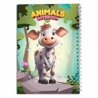 دفتر مشق گاو