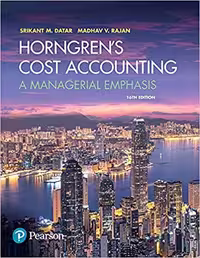 خرید و دانلود نسخه کامل کتاب Horngren's Cost Accounting: A Managerial Emphasis (16th Edition) - Orginal Pdf