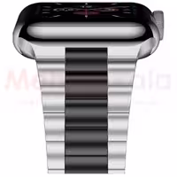 بند استیل اپل واچ فنسی مدل Seiko مناسب اپل واچ 44/45/49 میلی متری