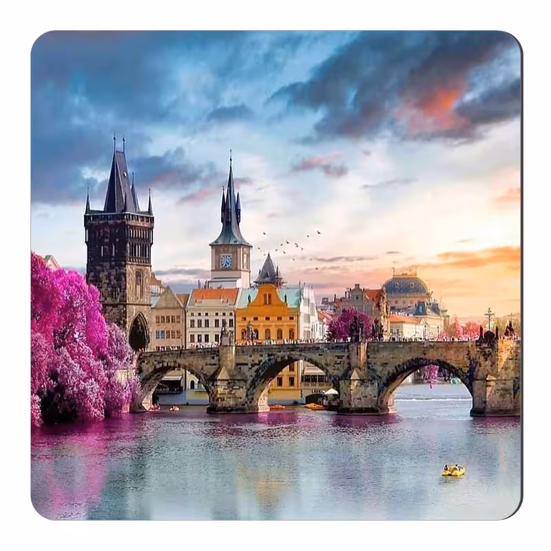 مگنت طرح طبیعت و معماری اروپا کد wmg1730