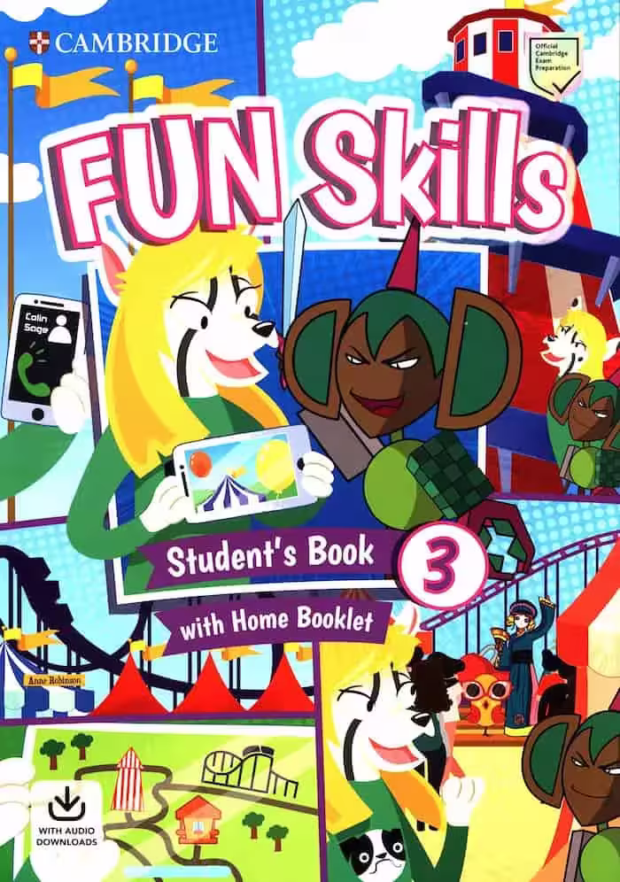 فان اسکیلز 3 | کتاب انگلیسی Fun Skills 3