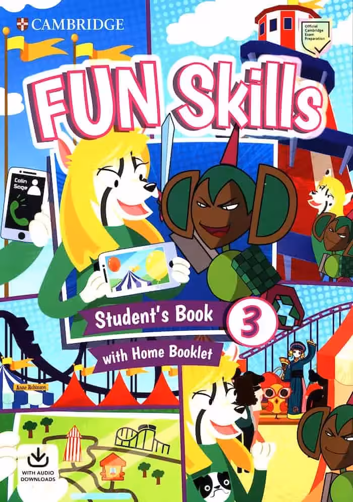 فان اسکیلز 3 | کتاب انگلیسی Fun Skills 3