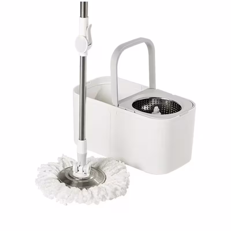 ست سطل و تی شیائومی مدل چرخشی QUANGE QJ030401