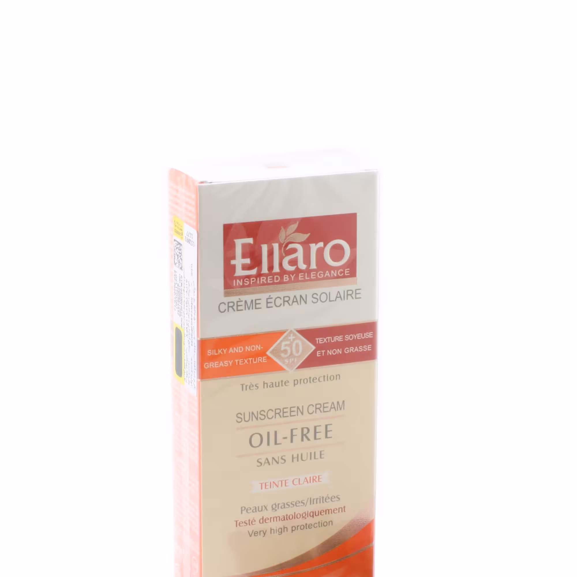 کرم ضد آفتاب فاقد چربی  SPF 50 (بژ روشن) الارو