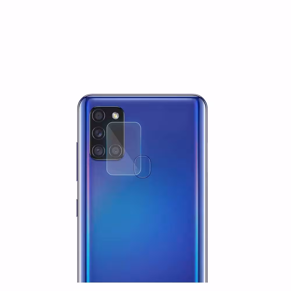 محافظ لنز دوربین شیشه ای مناسب برای Samsung A21s