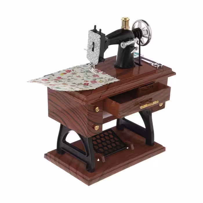 ماکت موزیکال مدل چرخ خیاطی کد 16/27