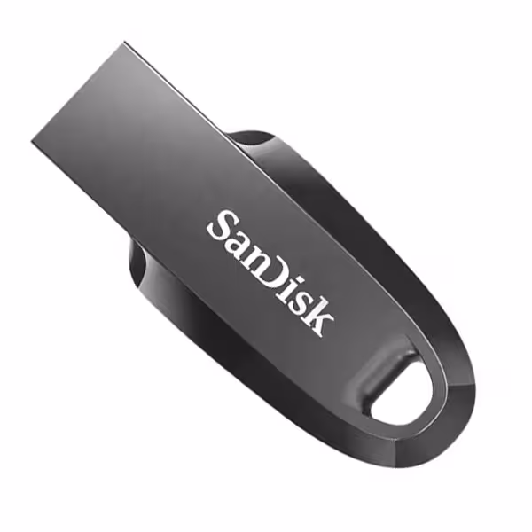 فلش مموری سن دیسک مدل Ultra Curve CZ550 ظرفیت 128 گیگابایت