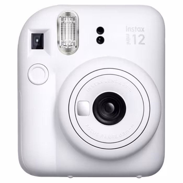 دوربین چاپ سریع فوجی فیلم FUJIFILM INSTAX MINI 12 Clay White