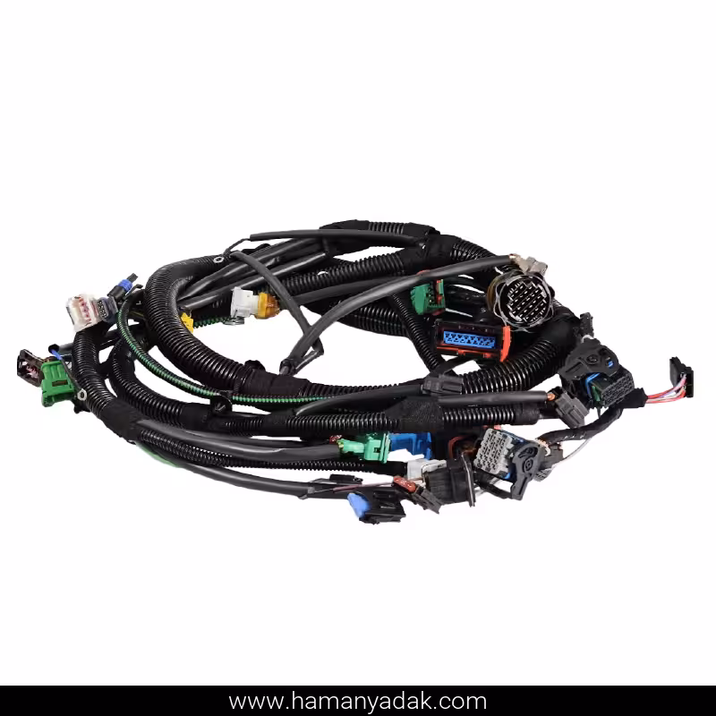 دسته سیم موتور SLC پژو 405 و پارس ساژم با ایمو والئو (کد YG20241776) برند دناکو