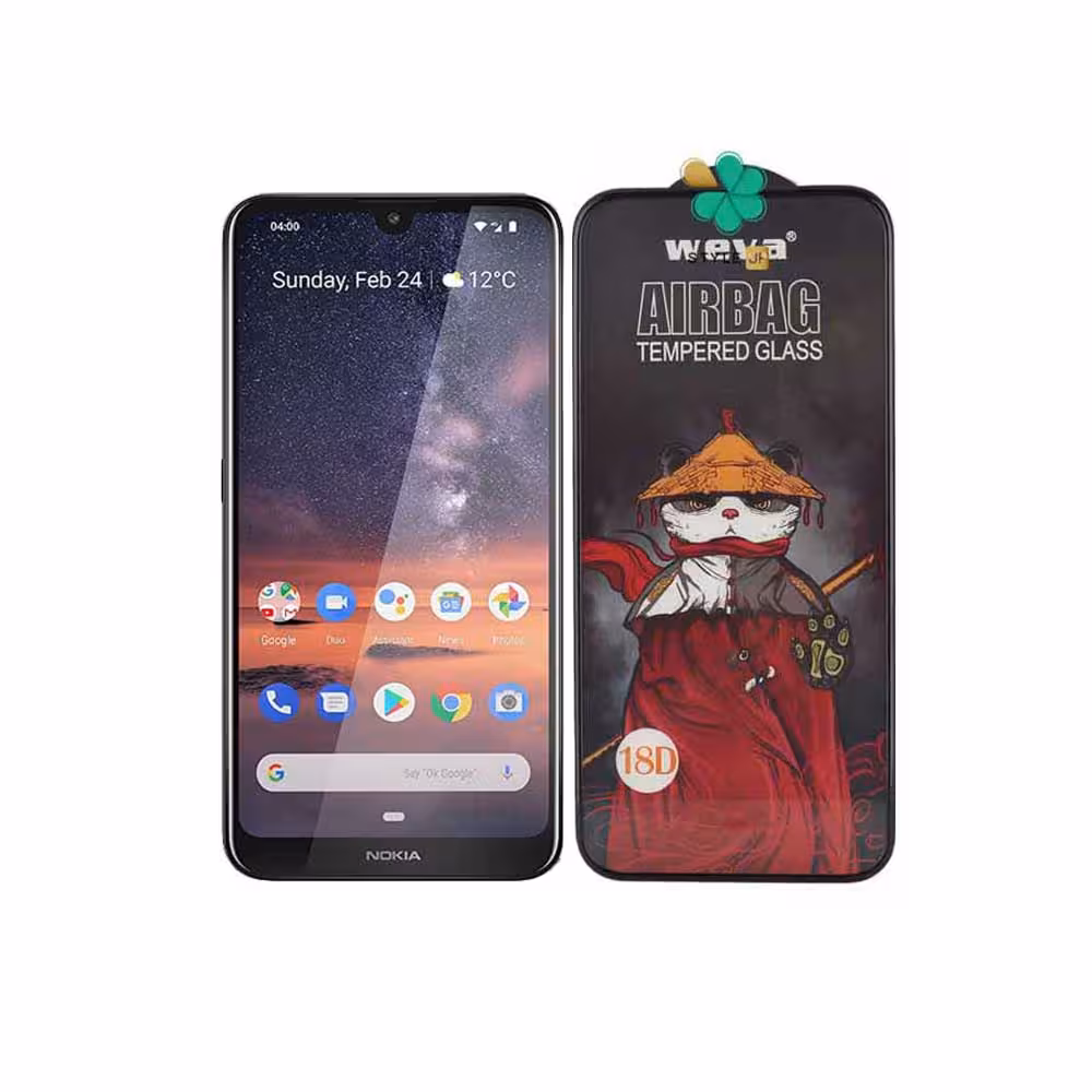 گلس گوشی ایربگ دار مناسب نوکیا Nokia 3.2