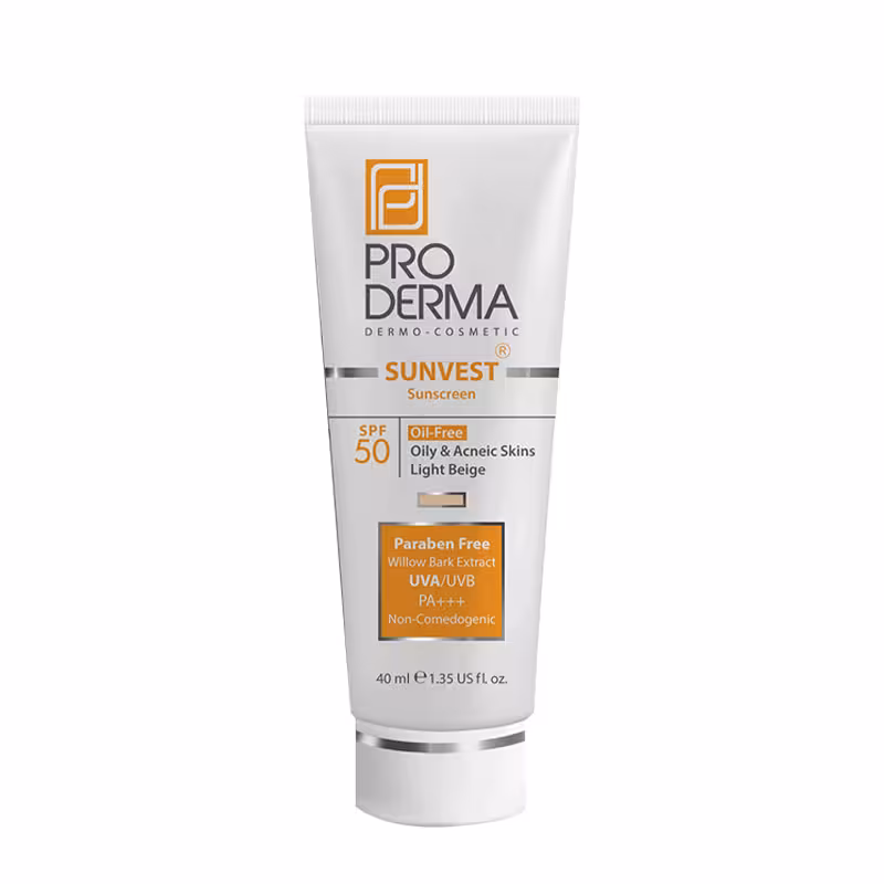 ضد آفتاب پرودرما فاقد چربی با SPF50