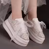 کتونی عروس کفش عروس ونس عروس کتونی لژدار عروس کفش تخت عروس