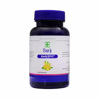 کپسول نرم روغن گل مغربی قوطی باریج