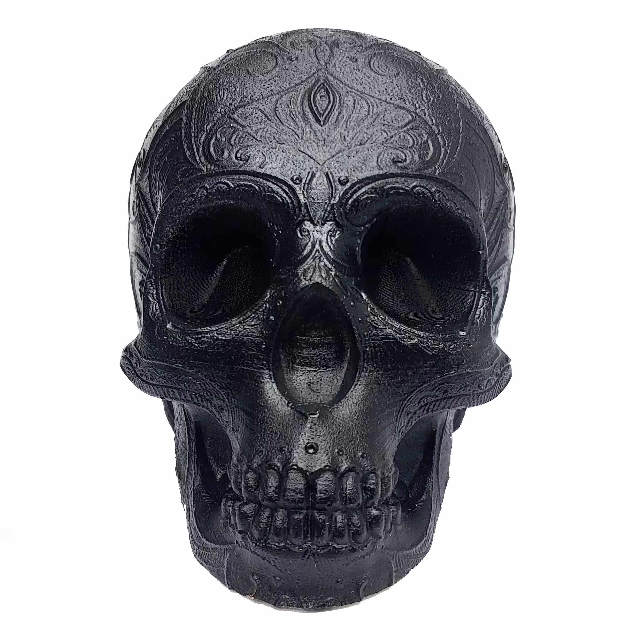 مجسمه اسکلت طرح دار  مکزیکی خاص و کلکسیونی طرح سنگ P.1.1.75