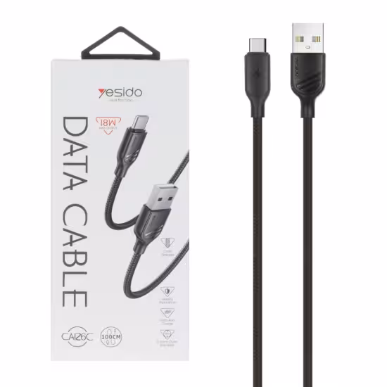 کابل تبدیل USB به USB-C یسیدو مدل CA126C