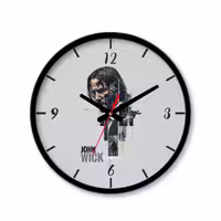 ساعت دیواری رومیزی دیواری راویتا طرح جان ویک - John wick کد 3741