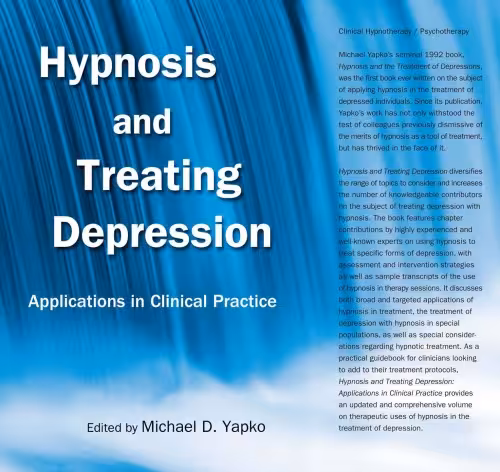 خرید و دانلود نسخه کامل کتاب Hypnosis and Treating Depression: Applications in Clinical Practice