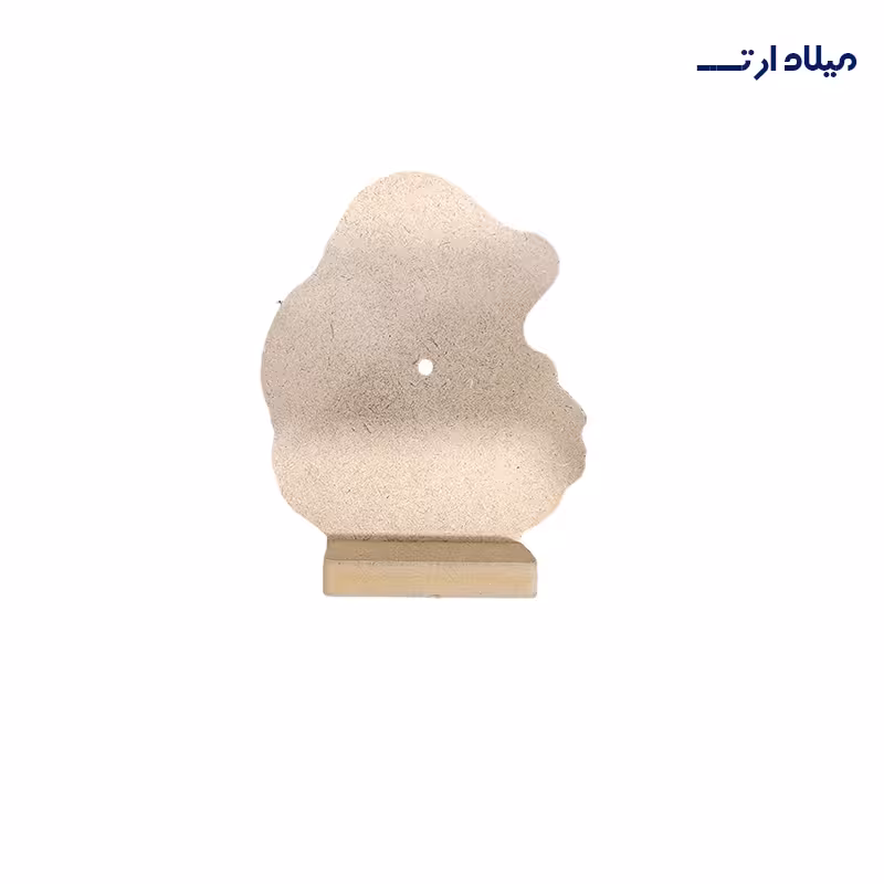 بیس MDF ساعت رومیزی طرح ژئود 20*15سانت